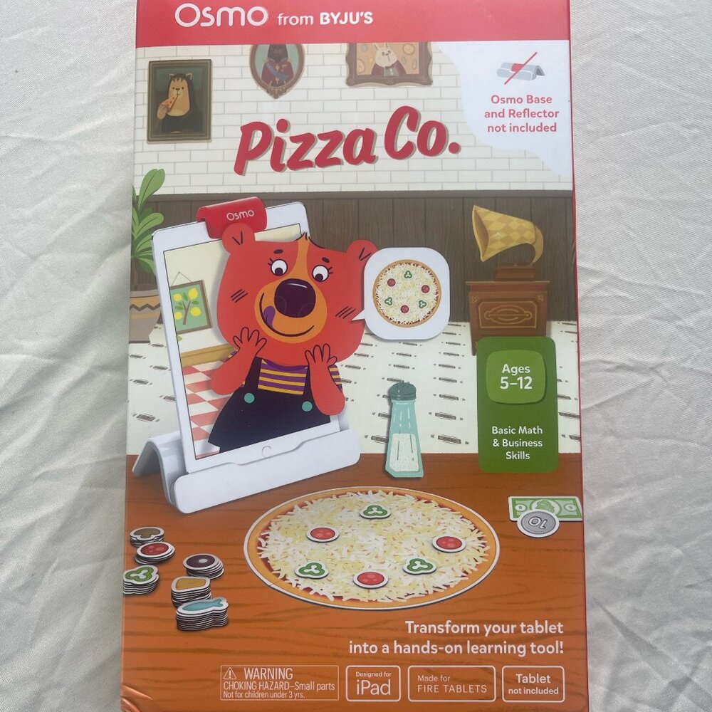 Osmo FROM BYJU'S Pizza Co. Game (902-00064) Ages 5-12 Tablet Not Included NEW